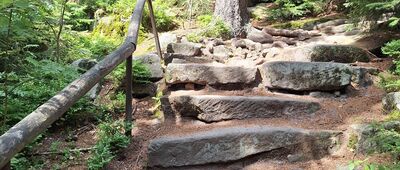 Rozhledna Čáp, rozc. ↔ Pod Čapím vrchem