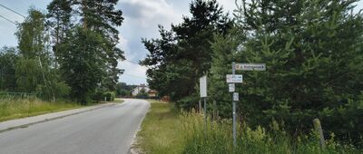 Krasnobród, ul. Modrzewiowa