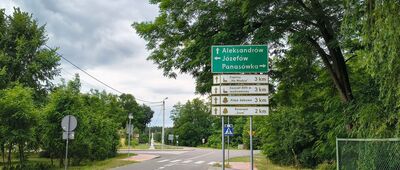 Rozejście szlaków ↔ Górecko Stare