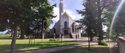 Wielka Wieś ↔ Więckowice [Kościół podwyższenia krzyża Świętego]