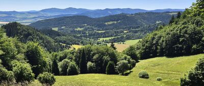 Przełęcz Korbalowa ↔ Uroczysko Zaskalskie [Magura Spiska z południowych stoków Wysokiej]