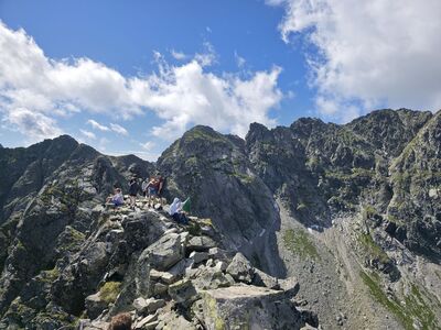 Kościelec 2155 m n.p.m.