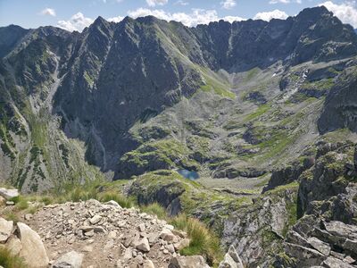 Widok na Granaty i Kozi Wierch z Kościelca