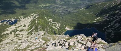 Kościelec [Czarny szlak na Kościelec]