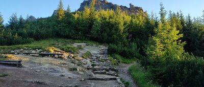 Czerwona Przełęcz ↔ Sarnia Skała [Sarnia Skała]