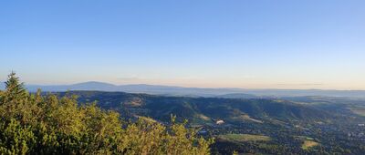 Sarnia Skała [widok na północ]