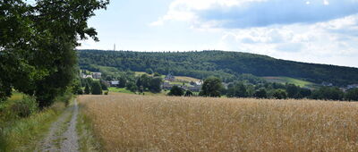 Huta Szklana, granica parku narodowego