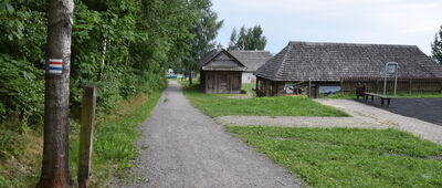 Kakonin, granica parku narodowego ↔ Podlesie