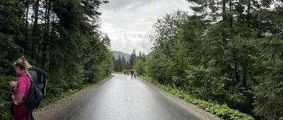 Droga Oswalda Balzera, skrzyżowanie szlaków