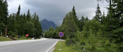 Štrbské Pleso, rázcestie pred Heliosom