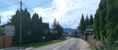 Wilkowice ↔ Bystra, ul. Promienista