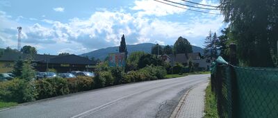 Bystra, ul. Promienista ↔ Wilkowice, hotel