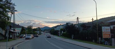 Szczyrk Dolny ↔ Szczyrk, kościół św. Jakuba