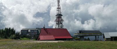 Skrzyczne, górna stacja