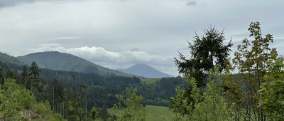 Prosečné, hrebeň ↔ Dolina Borovianky, rázc.