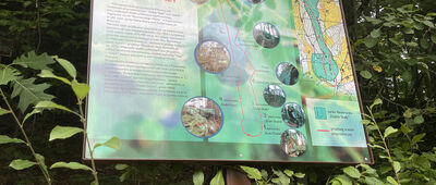 Diable Skały, parking