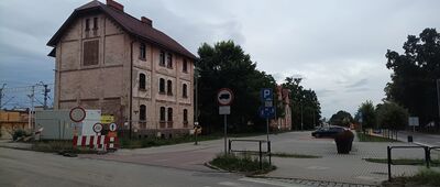 Pszczyna, Plac Dworcowy