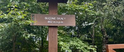 Błędne Skały, wejście