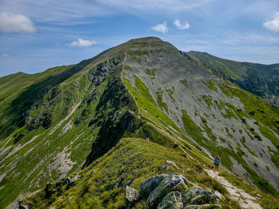 Jarząbczy Wierch z czerwonego szlaku