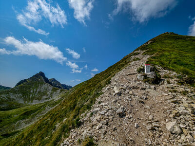 Ostatnie metry na Wołowiec