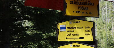 Nad Dlhým vodospadem ↔ Hrebienok