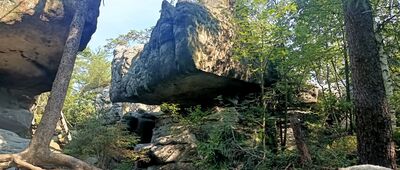 Błędne Skały, odejście na punkt widokowy