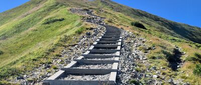 Trzydniowiański Wierch ↔ Kończysty Wierch [Podejście na Kończysty Wierch z Dudowej Przełęczy]