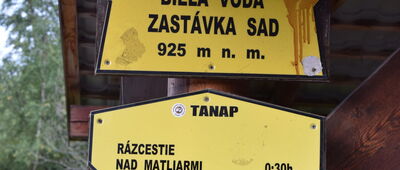 Biela voda, zast. SAD