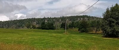 Łężyckie Skałki ↔ Lisia Przełęcz, parking