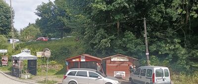 Przełęcz Srebrna, rozejście szlaków ↔ Przełęcz Srebrna