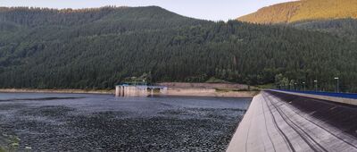 Dolní nádrž PVE Dlouhé Stráně