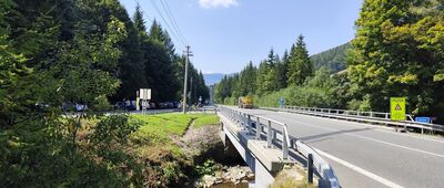 Kouty nad Desnou, most, bus