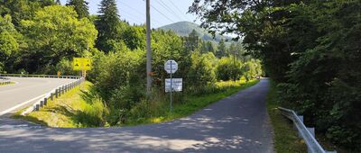 Kouty nad Desnou, most, bus