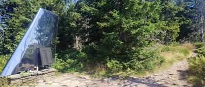 Cyl Hali Śmietanowej ↔ Polica [pomnik ofiar katastrofy lotniczej]