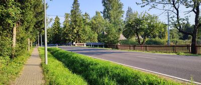 Zubrzyca Górna, muzeum ↔ Zubrzyca Górna [droga przy Skansenie w Zubrzycy Gónej]