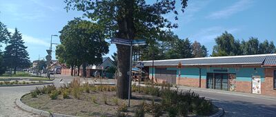 Łeba, Plac Dworcowy