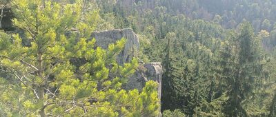 Rozdroże pod Basztami ↔ Stroczy Zakręt