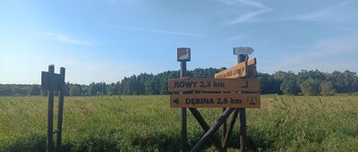 Przepompownia Gardno VI ↔ Rowy, ul. Łąkowa, granica parku narodowego