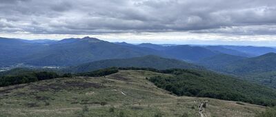Dolina Terebowca ↔ Szeroki Wierch [W drodze do Ustrzyków Górnych - szlak czerwony]