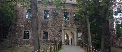 Toszek, Stary Młyn ↔ Toszek, ul. Zamkowa [Zamek w Toszku]