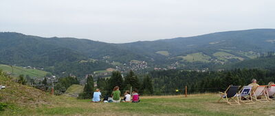 Wisła, Mała Zapora, parking ↔ Cieńków