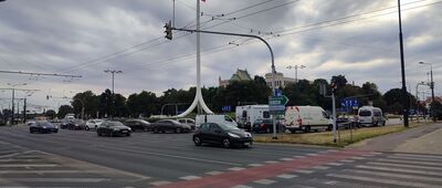 Lublin, kościół Matki Bożej Wspomożenia Wiernych ↔ Lublin, rondo Romana Dmowskiego