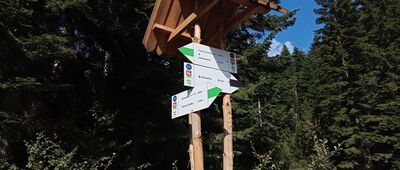 Żabnica, Skałka, parking