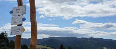 Skrzyżowanie pod Wysokim Wierchem