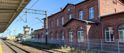 Wołów, dworzec kolejowy