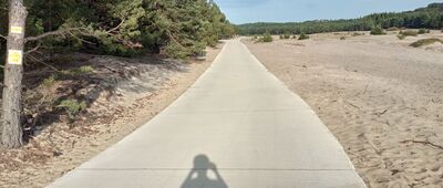 Pustynia Błędowska, ścieżka edukacyjna