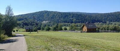 Krempna, granica parku narodowego ↔ Krempna