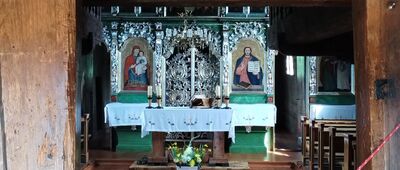 Krempna, granica parku narodowego ↔ Krempna