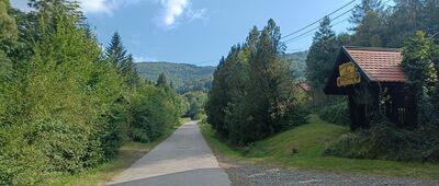 Jaworze, parking ↔ Jaworze, ośrodek ZHP