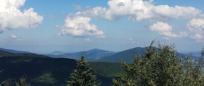 Schronisko PTTK na Luboniu Wielkim [Widoki z Lubonia]